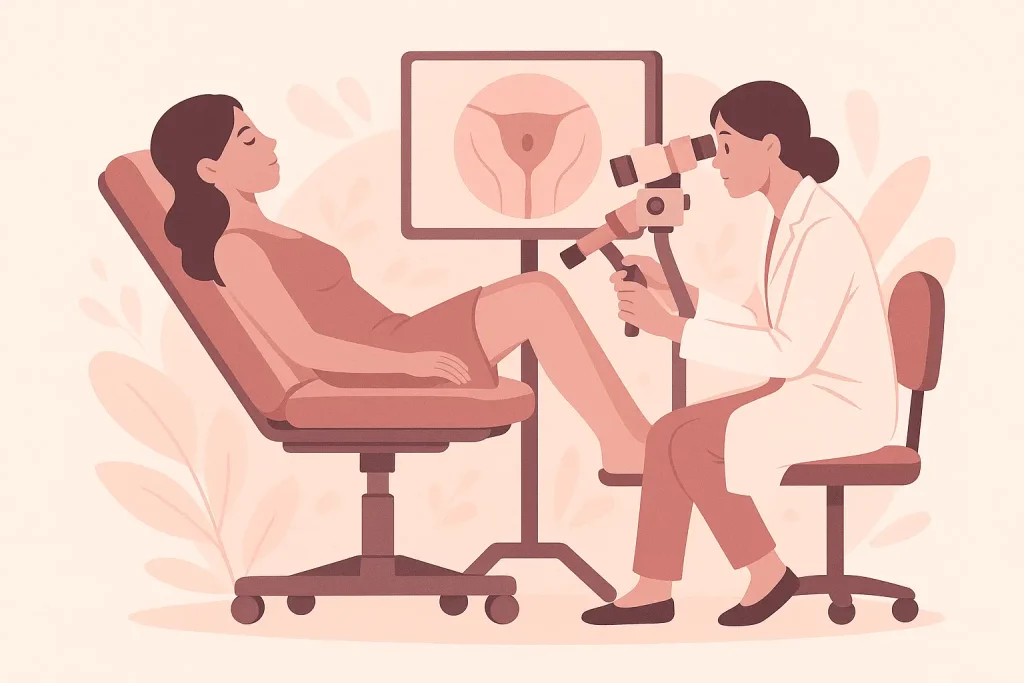 مزایای کولپوسکوپی.دکتر گلناز دشتی