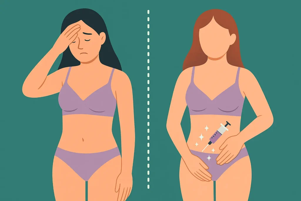 مراقبت‌های قبل و بعد از تزریق ژل به واژن.دکتر گلناز دشتی